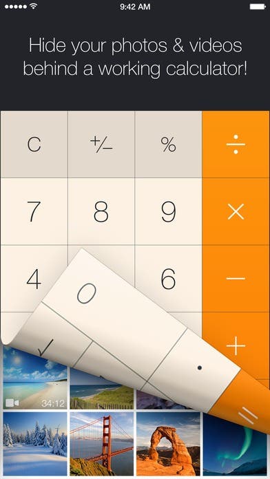Secret Calculator Pro - Скрыть фото и видео   (4,99 $)